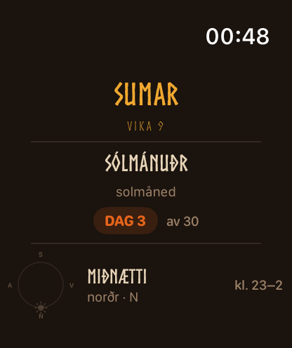 Rimtal on Apple Watch